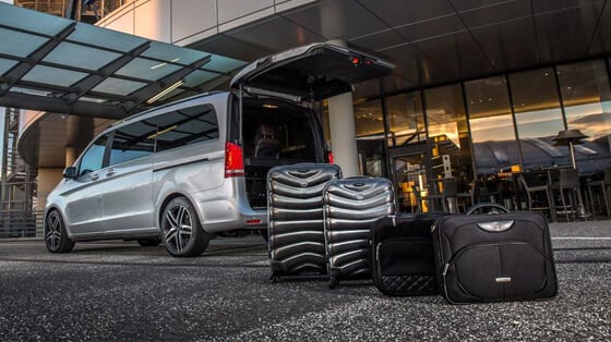 airport transfer luggage capacity